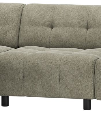 Chaiselong Sofa Woood Louis Venstrevendt Grøn Chenille 334 på Afbetaling