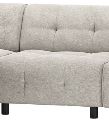 Chaiselong Sofa Woood Louis Venstrevendt Lysegrå Chenille B334 D120 H73 på Afbetaling