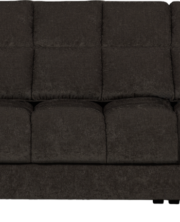 Chaiselong Sofa Woood Second Date Højrevendt Antracit Polyester Loungesofa 140 Dyb på Afbetaling