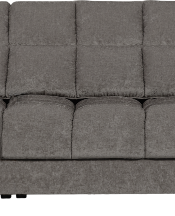 Chaiselong Sofa Woood Second Date Venstrevendt Grå Polyester L316xb162xh78 på Afbetaling
