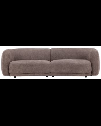 Cielo Personers Sofa Boucl Polyester 268 Sort Brun på Afbetaling