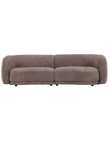 Cielo Personers Sofa Boucl Polyester 268 Sort Brun på Afbetaling