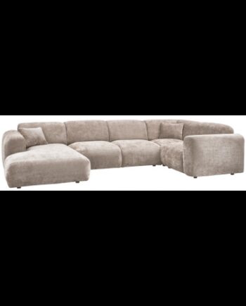 Cloud Højrevendt Sofa Chenille 345 198 Natur på Afbetaling