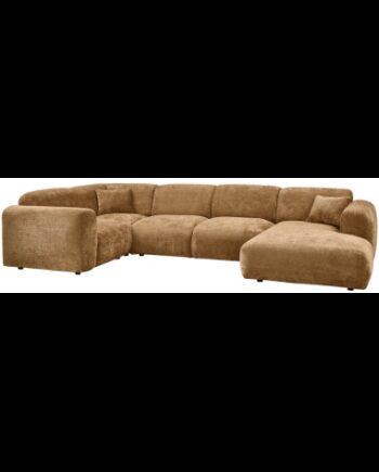 Cloud Venstrevendt Sofa Chenille 345 198 Honninggul på Afbetaling