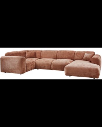 Cloud Venstrevendt Sofa Chenille 345 198 Terracotta på Afbetaling