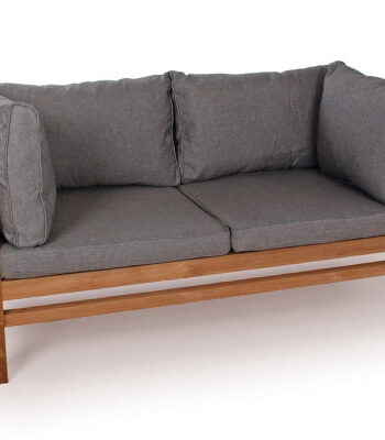 Colorado Teak Sofa Pers Grå Vandafvisende på Afbetaling