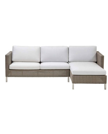 Connect Sofa Skarp Pris Incl Hvide Hynder på Afbetaling