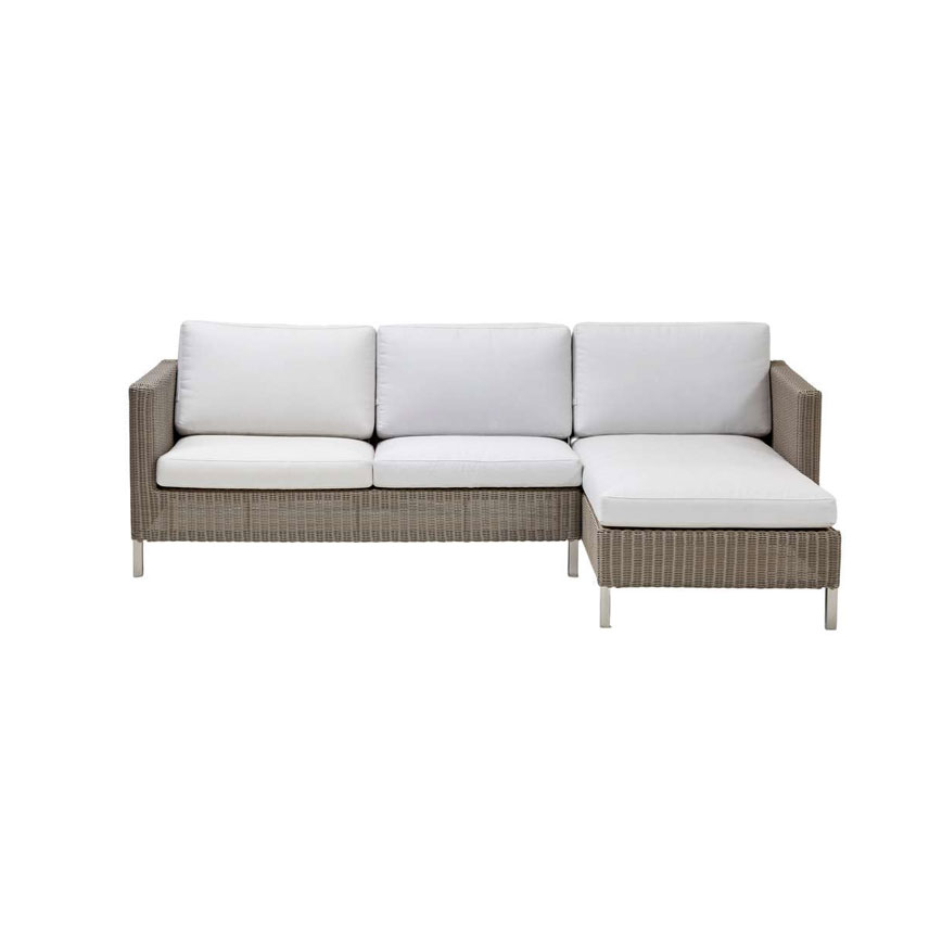 Connect Sofa Skarp Pris Incl Hvide Hynder på Afbetaling