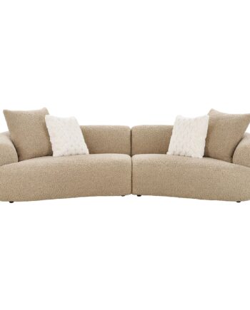 Dali Sofa Sofa Med Puder Lysebrun Hn1265 på Afbetaling