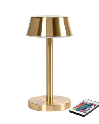 Duni Led Lampe Nour Gold ø12 H20 Stk 210396 på Afbetaling