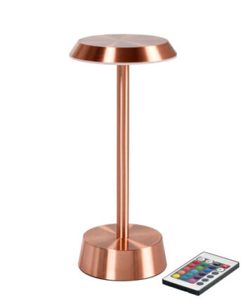 Duni Led Lampe Nour Rose Gold ø11 H26 Stk 208760 på Afbetaling