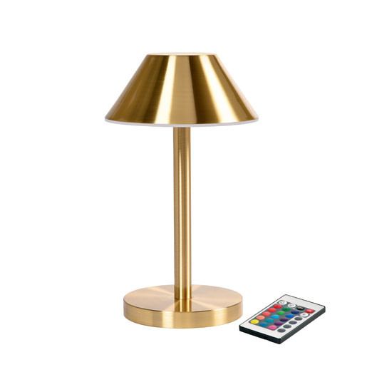 Duni Led Lampe Zelda Gold ø12 H20 Stk 210394 på Afbetaling