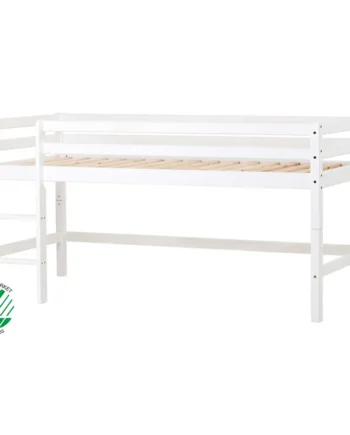 Eco Dream Halvhøj Seng Delbar 90x200 Hvid på Afbetaling