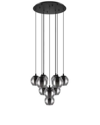 Eglo Ariscani Pendel Lampe Klynge Med E27 Sort på Afbetaling