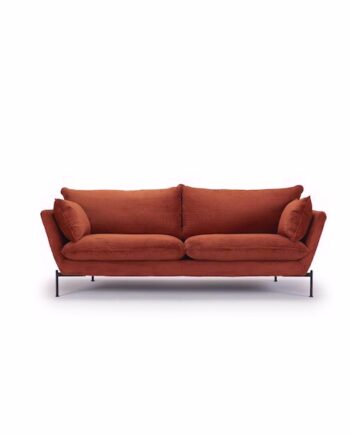 Eneba Sofa  Personers Orange Sofa på Afbetaling