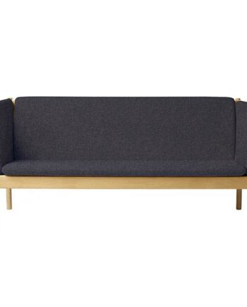 Fdb Møbler J149 Pers Sofa Mørkegrå på Afbetaling