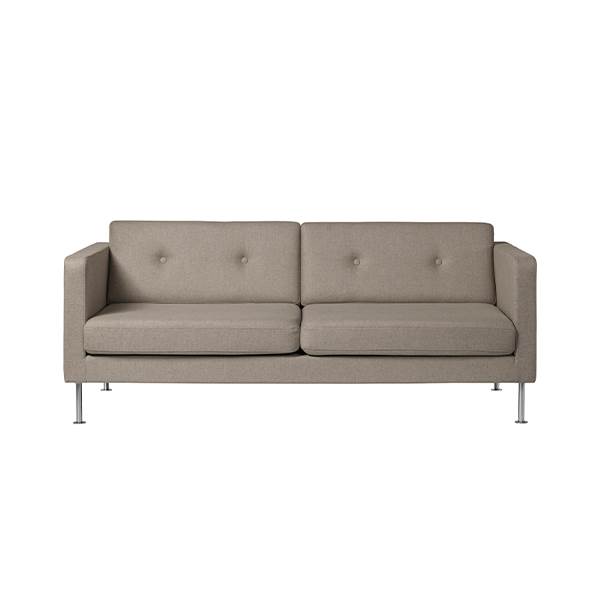 Fdb Møbler L42 Firhøj Pers Sofa Redbridge Stål på Afbetaling