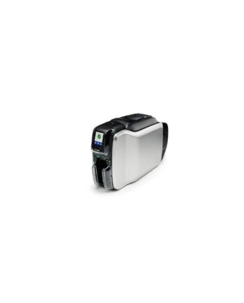 Fotoprinter Zebra Zc300 Sølvfarvet Kort Printer Med Lcd på Afbetaling