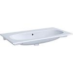 Geberit Acanto Håndvask 900x168x480mm Til Møbel Uden Hanehul Hvid på Afbetaling