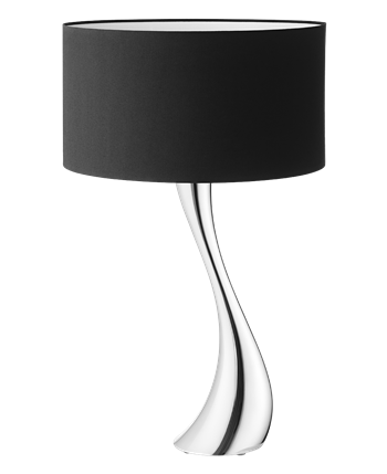 Georg Jensen Cobra Lampe Medium Sort på Afbetaling
