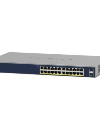Gigabit Switch Netgear Gs724tpv3 Managed Med Poe Grå på Afbetaling