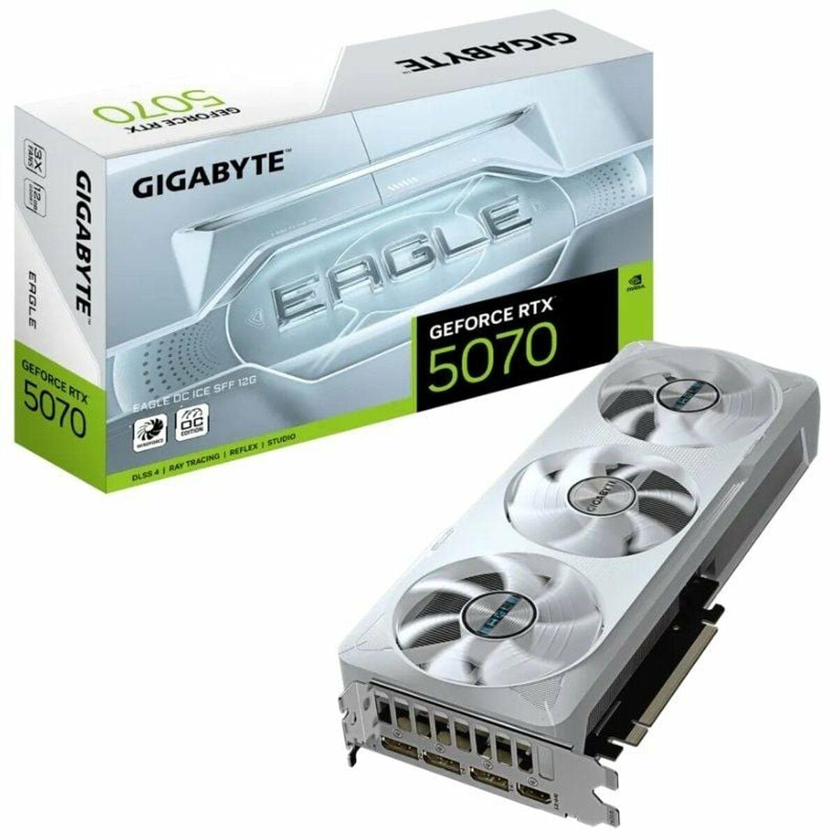 Gigabyte Geforce Rtx 5070 Eagle Ice Hvid Grafikkort på Afbetaling