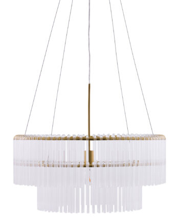 Globen Lighting Hook Pendellampe Klar Messing på Afbetaling