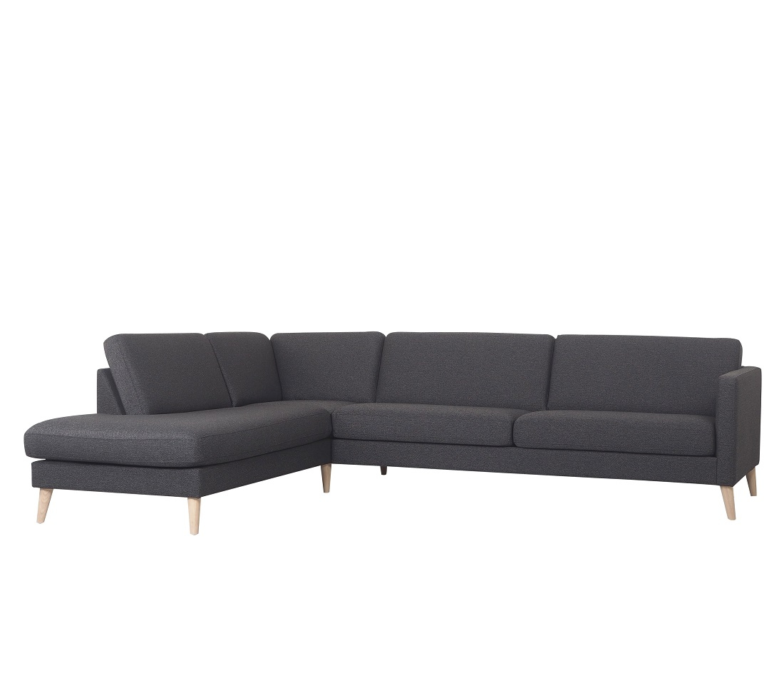 Golf Sofa Open End Skarp Pris Golf Antracit Set60 på Afbetaling