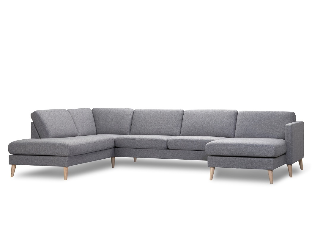 Golf Sofa Set55 Golf Lys Granite Lyse Træben på Afbetaling