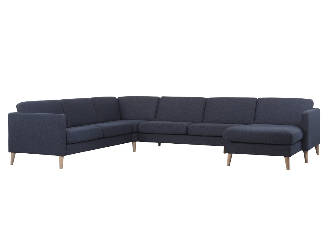 Golf Sofa Set56 Skarp Pris Golf Navy Vendbar på Afbetaling