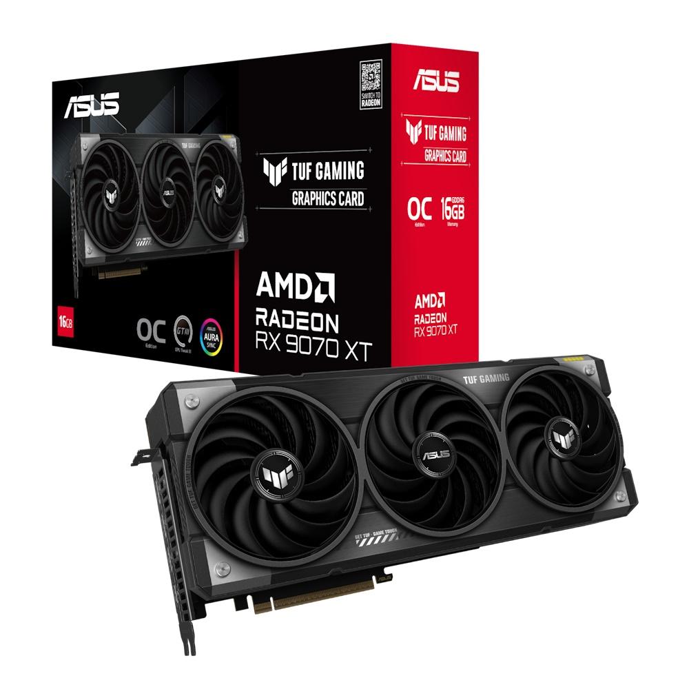 Grafikkort Asus Tuf Gaming Radeon 9070 på Afbetaling
