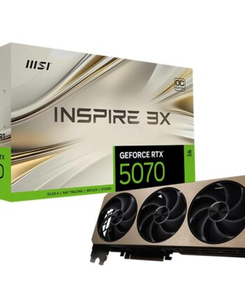 Grafikkort Msi Geforce Rtx 5070 Inspire 12gb Gddr7 på Afbetaling