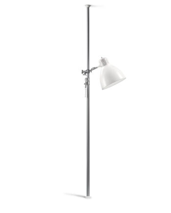Grip Lampe Fra Leucos Hvid Gulvmodel på Afbetaling