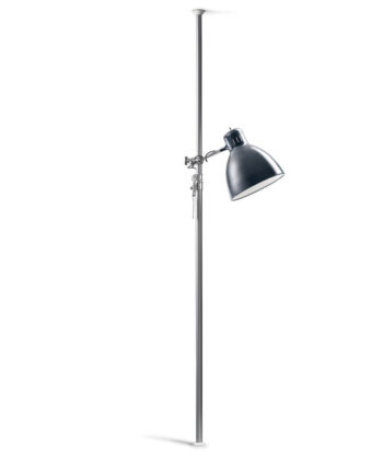 Grip Lampe Fra Leucos Mica Blå Gulvmodel på Afbetaling