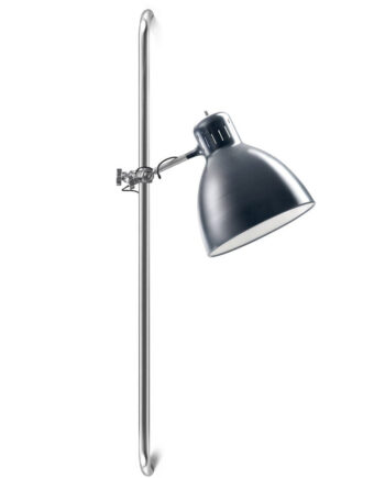 Grip Lampe Fra Leucos Mica Blå Lang Vægmodel på Afbetaling