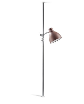 Grip Lampe Fra Leucos Rustbrun Gulvmodel på Afbetaling