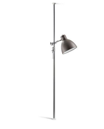 Grip Lampe Fra Leucos Sable Grå Gulvmodel på Afbetaling