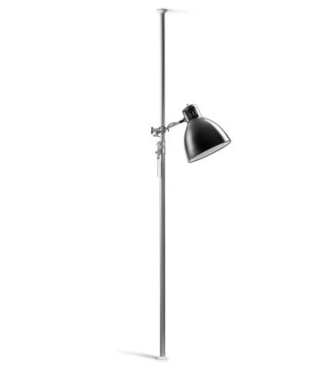Grip Lampe Fra Leucos Sort Gulvmodel på Afbetaling