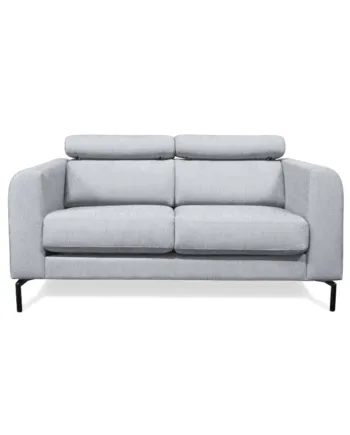 Helsinge Personers Sofa  Lysegrå Stof på Afbetaling
