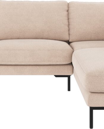 Hjørnesofa Rowico Corwin Højrevendt Lysebeige Sofa 100 Polyester Rita Fsc Mix Massivt Træ Nozag Fjedre på Afbetaling