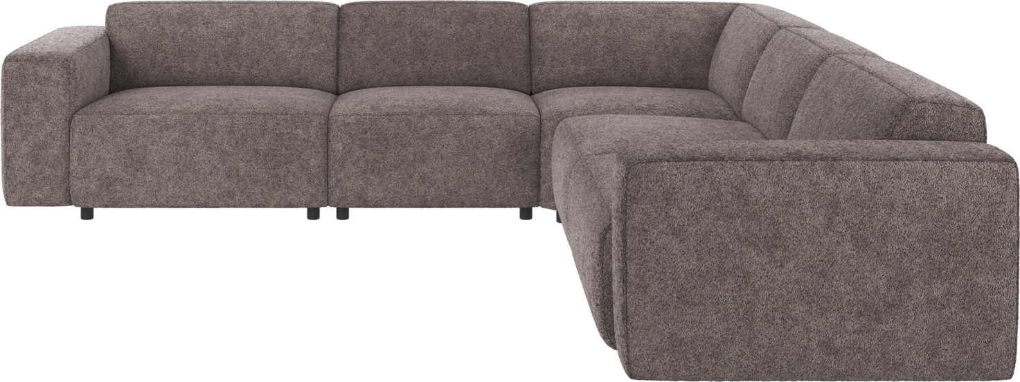 Hjørnesofa Rowico Willard Anna Stof Mørkegrå Modulopbygget Sofa 297x297x70 på Afbetaling