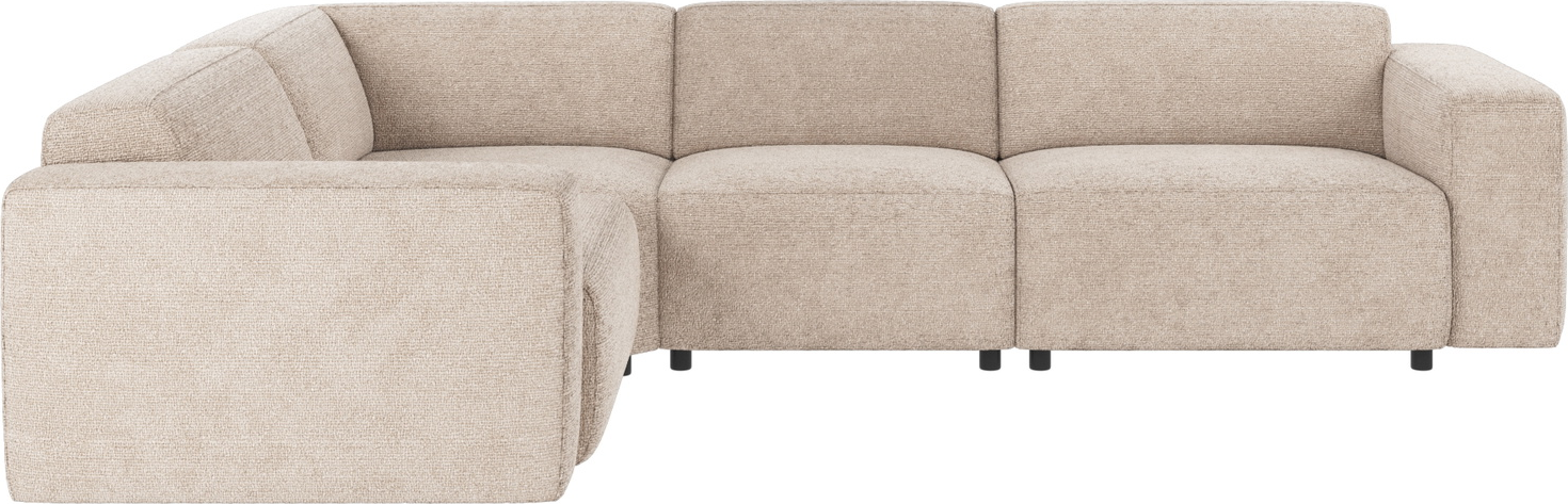 Hjørnesofa Rowico Willard Lysegrå Polyesterstof Moderne Skandinavisk Sofa 70297219 på Afbetaling