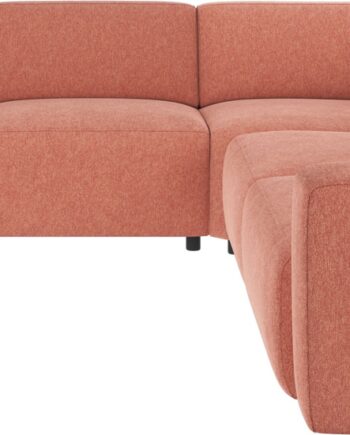 Hjørnesofa Rowico Willard Modulopbygget Sofa Rød Brenda Stof 297 297 på Afbetaling
