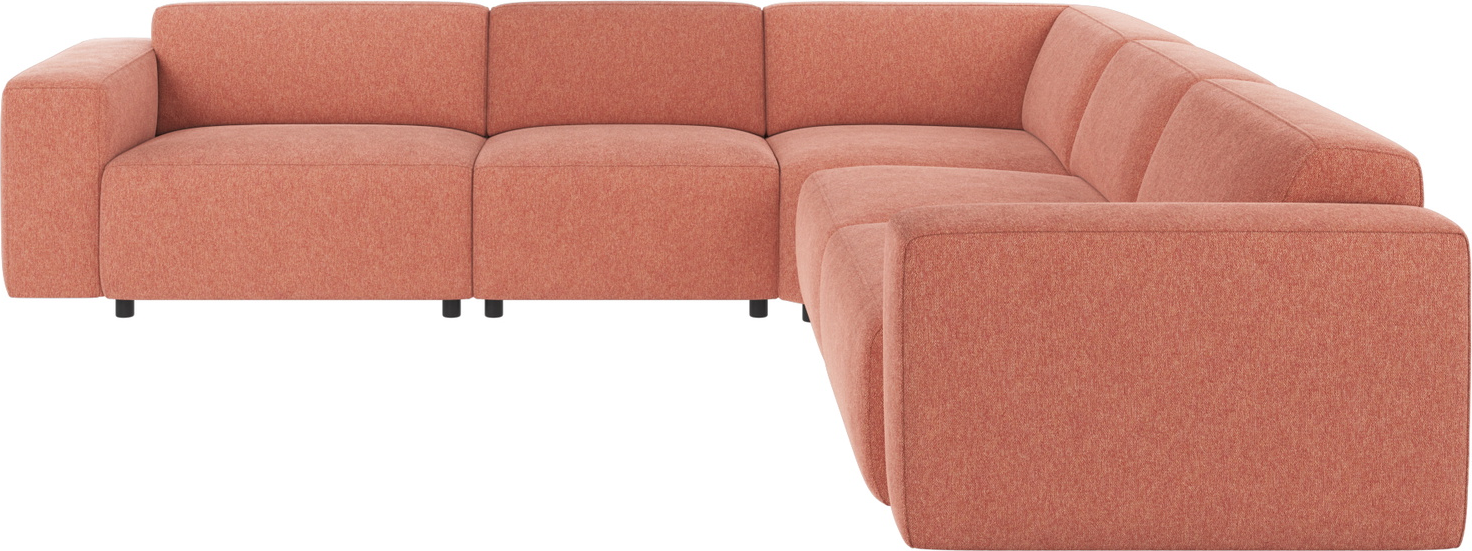 Hjørnesofa Rowico Willard Modulopbygget Sofa Rød Brenda Stof 297 297 på Afbetaling