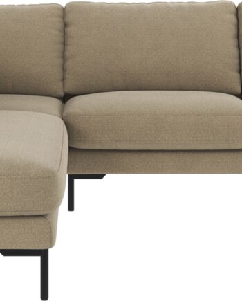 Hjørnesofa Sofa Rowico Corwin Venstrevendt Rita 109 Mørk Beige Stof H83b266d226 på Afbetaling