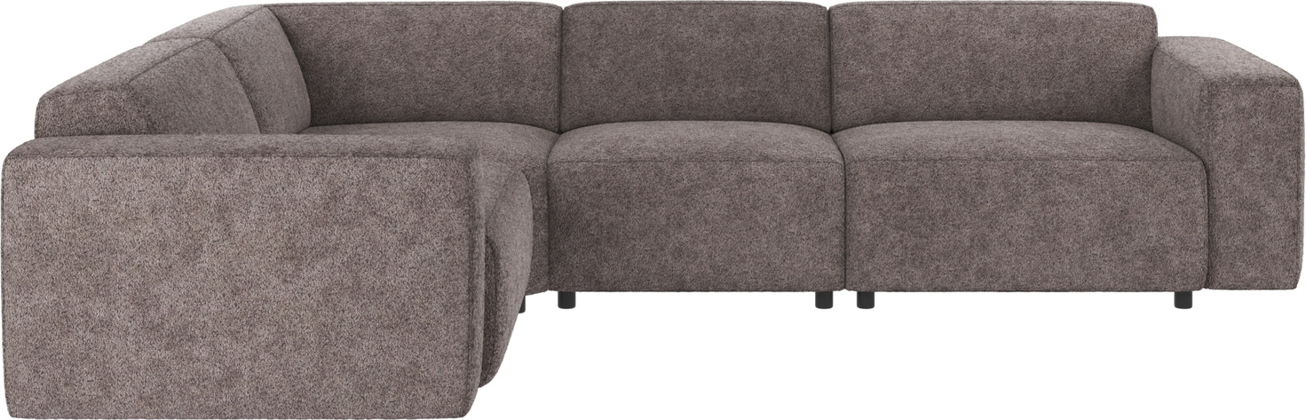 Hjørnesofa Sofa Rowico Willard Anna Mørkegrå Modulopbygget Stof 297x219 på Afbetaling