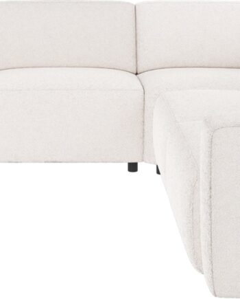 Hjørnesofa Sofa Rowico Willard Modulopbygget Hvidt Alice Stof Nordisk Design på Afbetaling