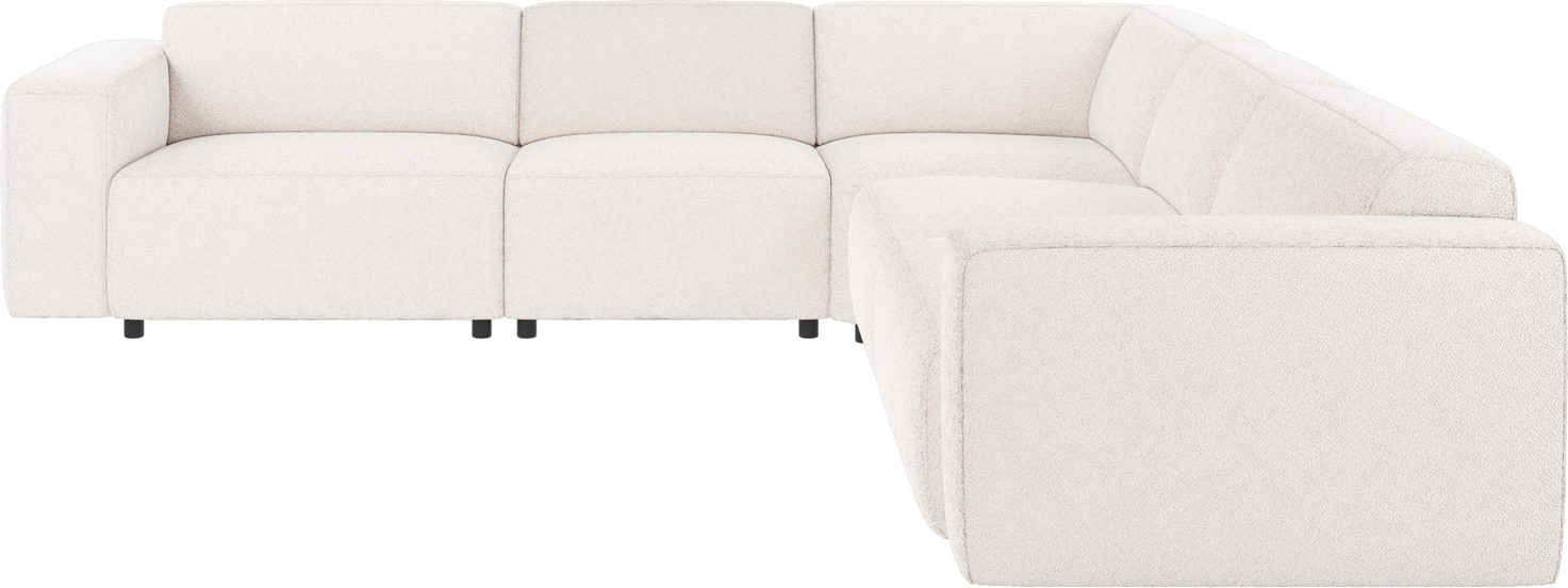Hjørnesofa Sofa Rowico Willard Modulopbygget Hvidt Alice Stof Nordisk Design på Afbetaling