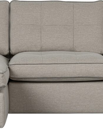 Hjørnesofa Sofa Venstrevendt Woood Lisa Natur Harby Stof 280170 på Afbetaling