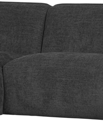 Hjørnesofa Venstrevendt Woood Polly Grå Polyester Sofa 150x278 på Afbetaling